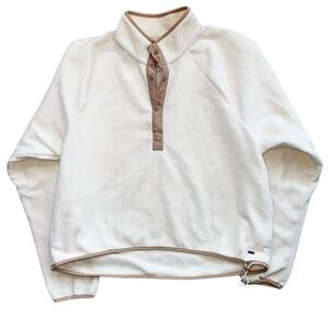 NWOT! Hollister Co. Women's Cream and Tan Jumper Sz:Small